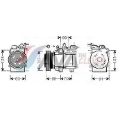 Ava Cooling HYK138 Aircopomp