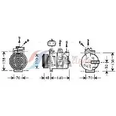 Ava Cooling OLAK356 Aircopomp