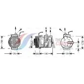 Ava Cooling PRAK040 Aircopomp