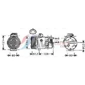 Ava Cooling OLAK464 Aircopomp