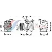 Ava Cooling KAK137 Aircopomp