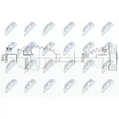 NTY NPW-WW-257 Aandrijfas