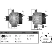 Denso DAN1507 Dynamo / Alternator