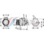 Ava Cooling MSK431 Aircopomp