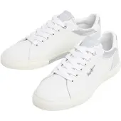 Pepe Jeans Sneakers laag 'KENTON COURT' grijs / zilver / wit