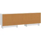 vidaXL TV Kast Wit 150 x 31 x 50 cm Geconstrueerd hout