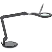 MAUL MAULmakro LED-werklamp, zwart, 46 cm, statief, zwart, Werkkamer / Kantoor, Kunststof, Modern