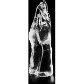 Dark Crystal Fisting Dildo 32 x 9 cm - transparant