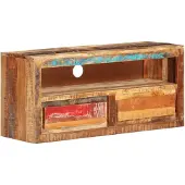 vidaXL Tv-meubel 88x30x40 cm massief gerecycled hout