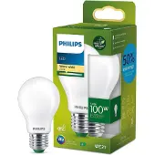 Philips LED lamp E27 | Peer A60 | Ultra Efficient | Mat | 2700K | 7.3W (100W)