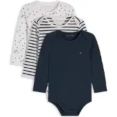 Tommy Hilfiger Rompertje/body 'Essential' navy / wit