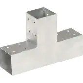 Syfax Paalverbinding T-vorm 71x71 mm gegalvaniseerd metaal