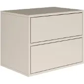 NADUVI Collection Nachtkastje Fermo | mdf beige 50x40x36 cm nachtkastjes | NADUVI