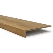 Maestro Opentrapprofiel PVC Pecan Oak – 1500x56x10 mm | Traprenovatie