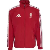 Adidas Trainingsjack 'FC Liverpool Anthem' kersrood / wit