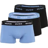 HUGO Boxershorts royal blue/koningsblauw / zwart / wit