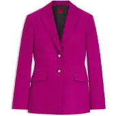 HUGO Regular-fit blazer met metalen knopen Maat 32