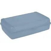 Keeeper Brotdose "luca" Click-Box maxi, nordic-blue BPA-freie Frischhaltedose: Frischhalten, Aufbewahren u