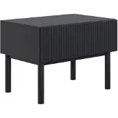 Selsey Nachtkastje Vesper | Design metaal zwart 50x44x35.599998474121094 cm nachtkastjes | NADUVI