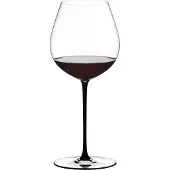 Riedel 4900/07B handgemaakt wijnglas voor Pinot Noir - steel ZWART