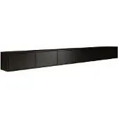 Selsey TV-meubel Fermo | mdf zwart 300.20001220703125x30x30 cm tv-meubels | NADUVI
