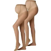 Noppies Panty 20 DEN 2-pack Zwangerschap - Maat Large\XLarge