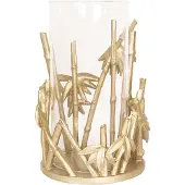 Clayre & Eef Waxinelichthouder ø 18*26 cm Goudkleurig | 6GL2466 |