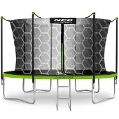 Neo-Sport - Trampoline - 404cm - Binnennet - Met ladder