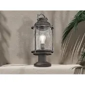 Kichler Mini LED Tuin Pilaar Ashland Bay | 1X E27 Max 60W | IP44 (Outdoor) | Weathered Zinc