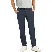 MAC katoenen broek donkerblauw effen katoen