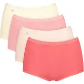 Sloggi Slip ' Originals Basic ' lichtbeige / lichtgeel / rosa / rood