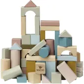 Micki Spel beige / lichtblauw / pastelgroen / pastelroze