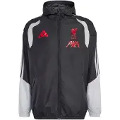 Adidas Sportjas 'FC Liverpool 26/27 Tiro' lichtgrijs / rood / zwart