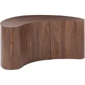Beliani BILPA - Salontafel - Donkerbruin - MDF