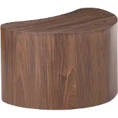 Beliani BILPA - Bijzettafel - Donkerbruin - MDF