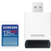 Samsung PRO Plus 128GB SDXC + Kaartlezer