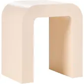 Beliani ENID - Bijzettafel - Lichtbeige - MDF