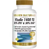 Golden naturals Visolie 1400 TG vitamine D3 (120 softgels)