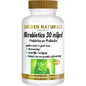 Golden naturals Probiotica 30 miljard (120 capsules)