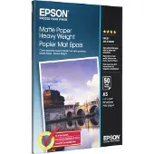 Epson Matte Paper Heavy Weight, DIN A3, 167g/m², 50 Vel (C13S041261)