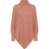 Kaffe Cape 'KAJennie' roze gemêleerd
