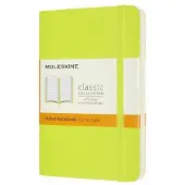 Moleskine Classic Notitieboek - Pocket - Softcover - Gelinieerd - Citroen Groen