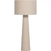 Woood LOFT VLOERLAMP XXL METAAL/BOUCLÉ NATUREL 160XØ70 CM