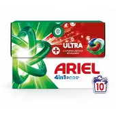 Ariel 4in1 pods wasmiddelcapsules met ultra vlekverwijderaar, 10 wasbeurten