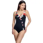 ORY Damesbadpak met Kruisnek en Open Rug W260870