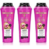 GLISS Kur Supreme Length Shampoo 250 ml - Voordeelverpakking 3 stuks