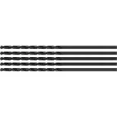 WT&D Set van 5 metaalboren (HSS, 4.2x150 mm)