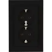 Kopp Hk07 - Wcd Ra 2V Inbouw Mat Zwart