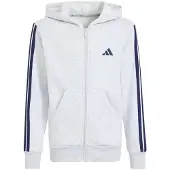 Adidas Sweatvest 'Essentials' navy / grijs gemêleerd