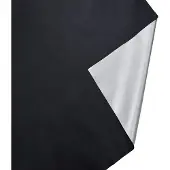 INF Draagbaar zelfklevend, zelfklevend, tijdelijk verduisteringsgordijn voor op reis Black 145 x 200 cm
